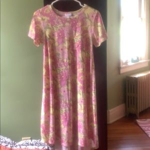 LulaRoe floral print dress